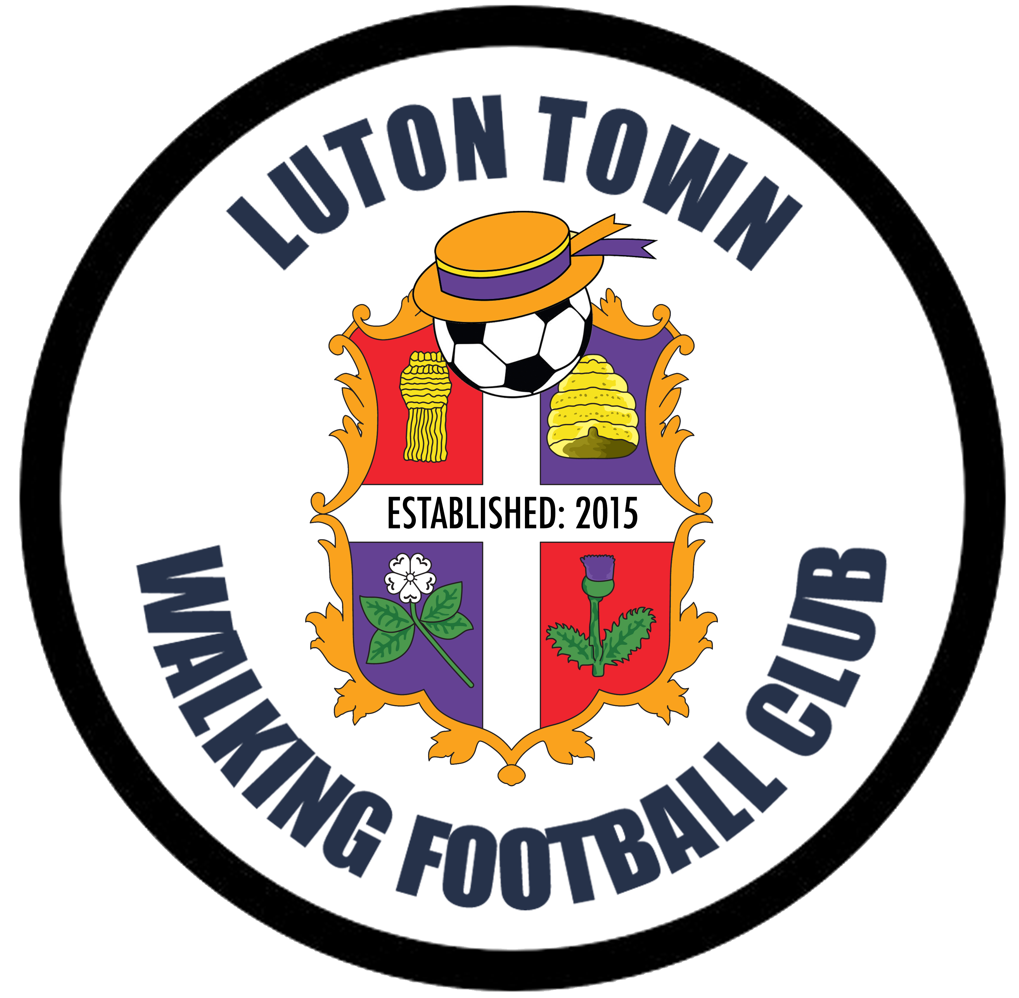 Luton Town Walking Football Club Logo